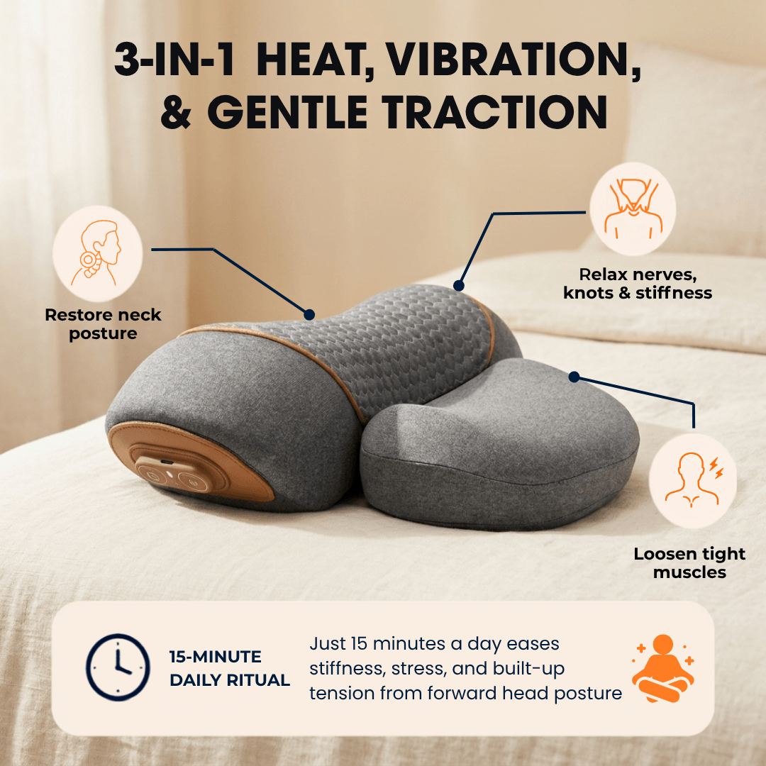 RecovrAlign™ 3-in-1 Neck Massager